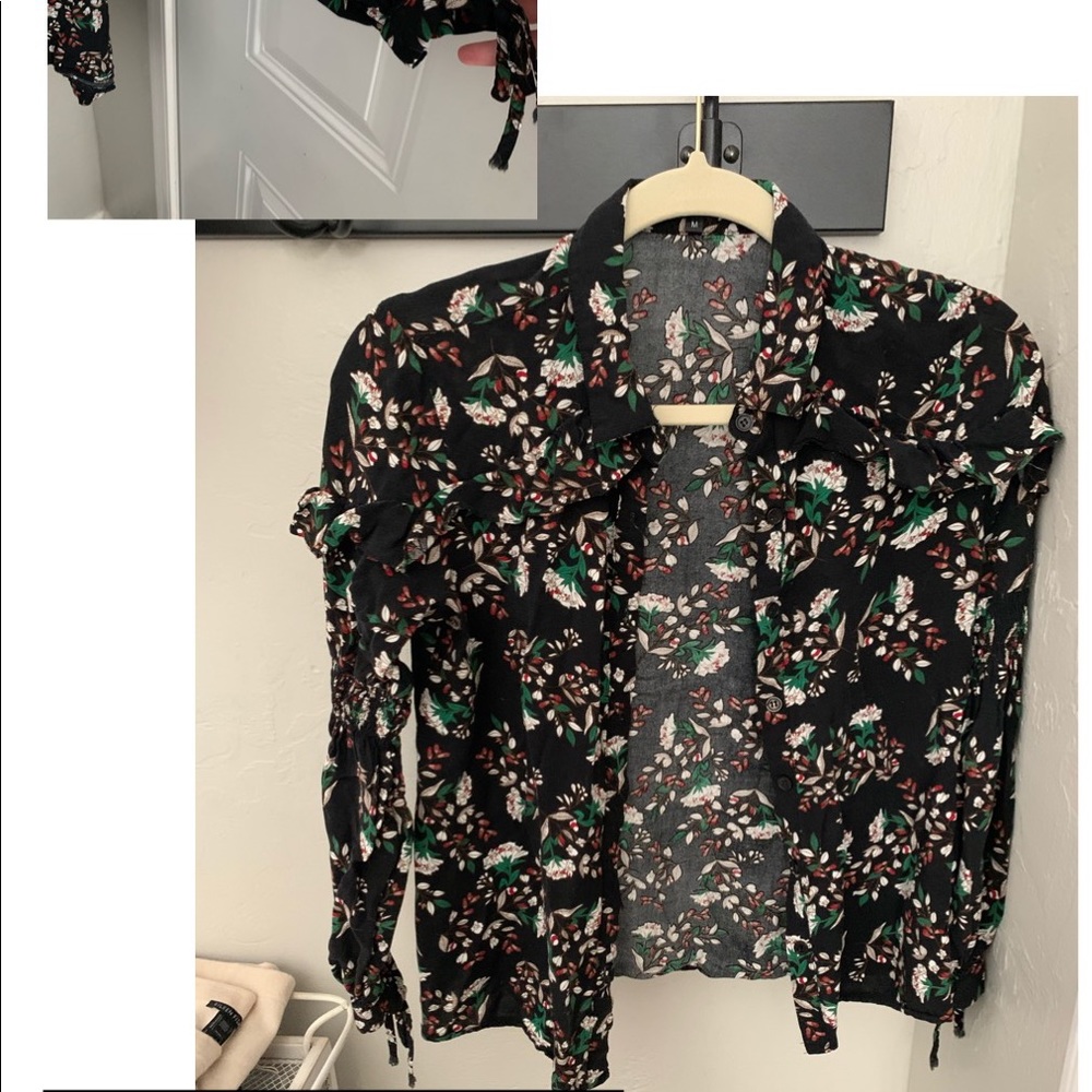 Groovy Ruffled Blouse